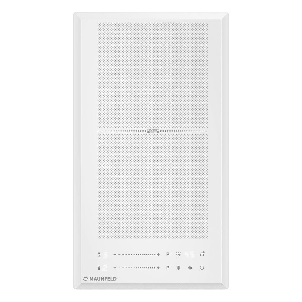 Индукционная варочная панель с Flex Zone и Booster MAUNFELD CVI292S2FWH LUX
