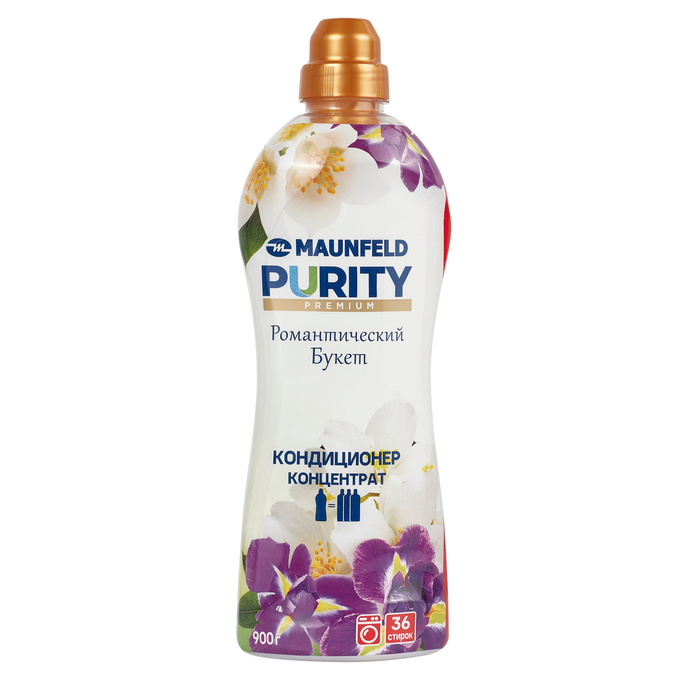 Кондиционер-ополаскиватель для белья MAUNFELD Purity Романтический букет 900г MFS900RB