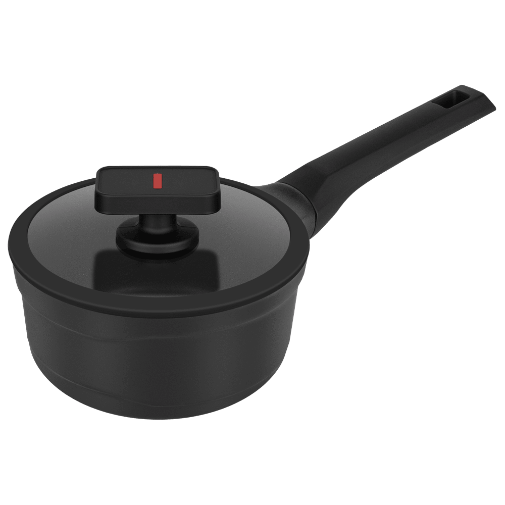 Ковш с крышкой из литого алюминия, 16*8 см MAUNFELD AURORA MF16ARR1SP