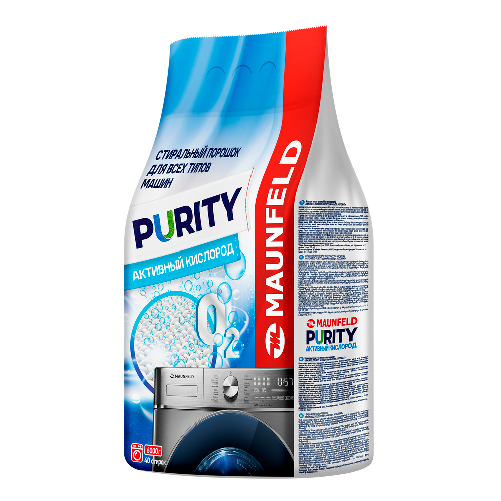 Стиральный порошок MAUNFELD Purity Активный кислород Automat 6кг