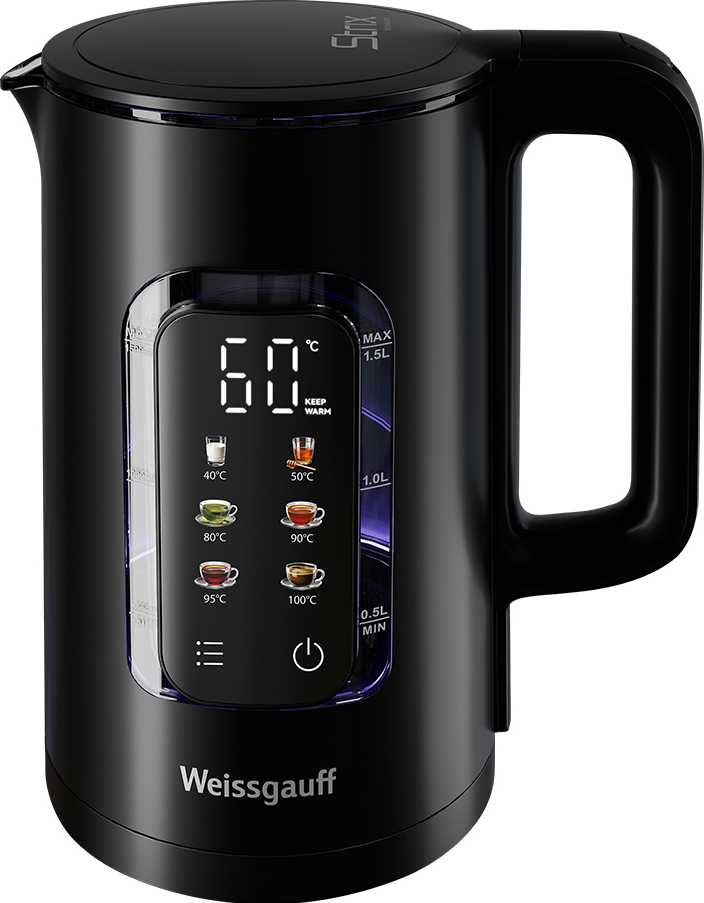 Чайник Weissgauff WK 1500 Db Touch BodyCool