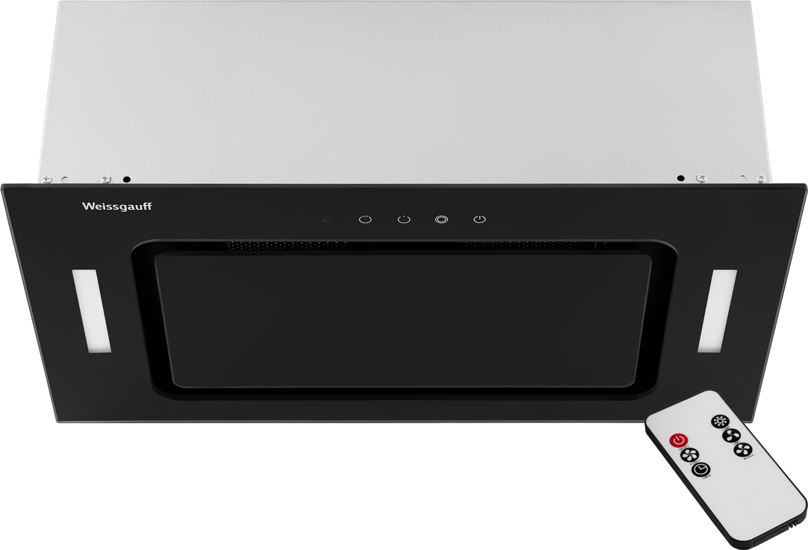 Кухонная вытяжка Weissgauff Intense 600 Touch Black Glass