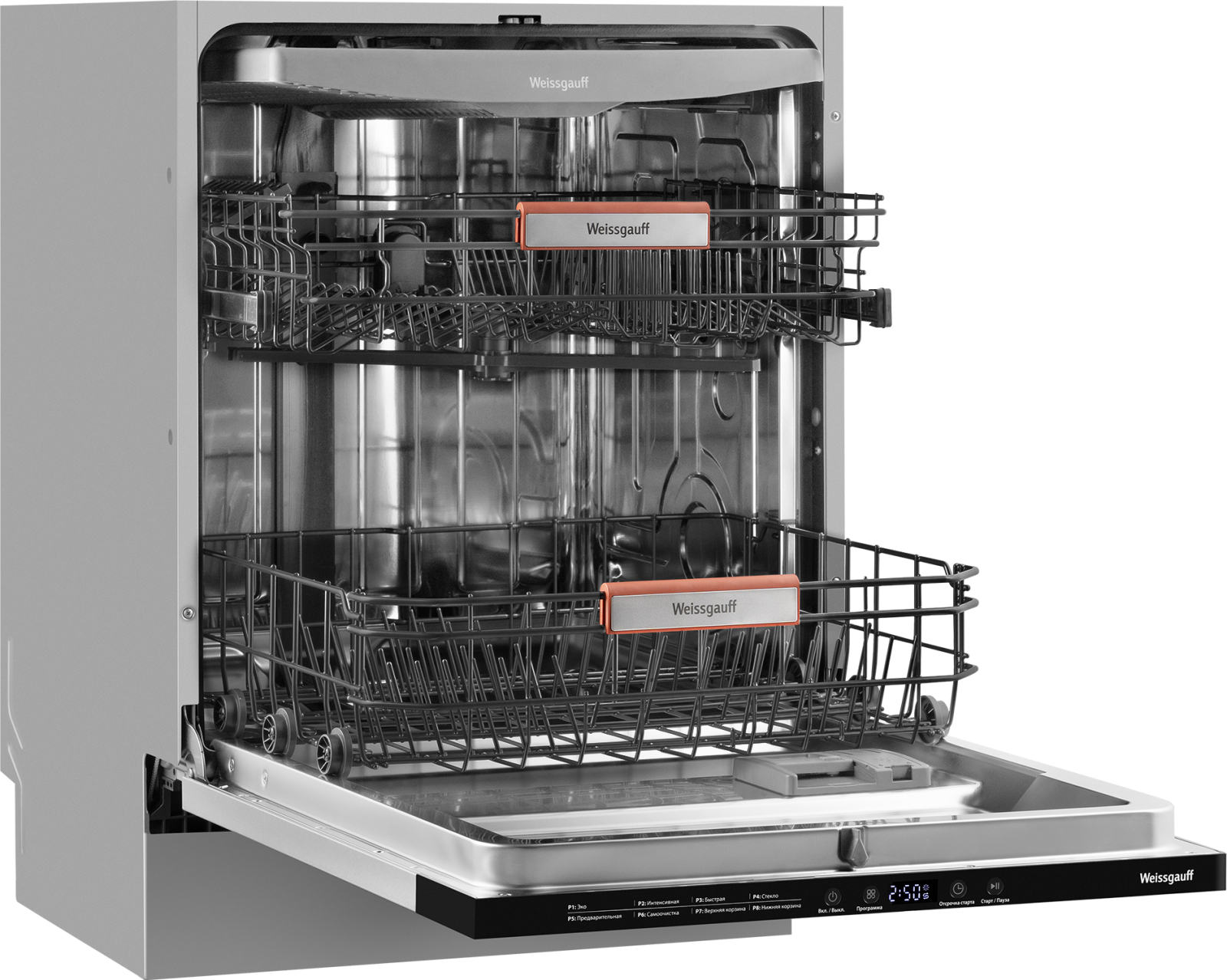 Посудомоечная машина Weissgauff BDW 6038 D Inverter Autoopen
