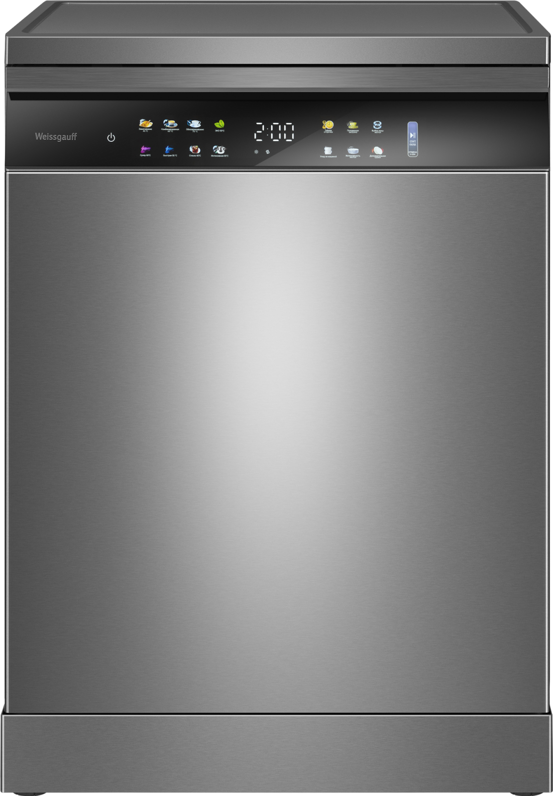 Посудомоечная машина Weissgauff DW 6039 Touch Dual Wash Inox