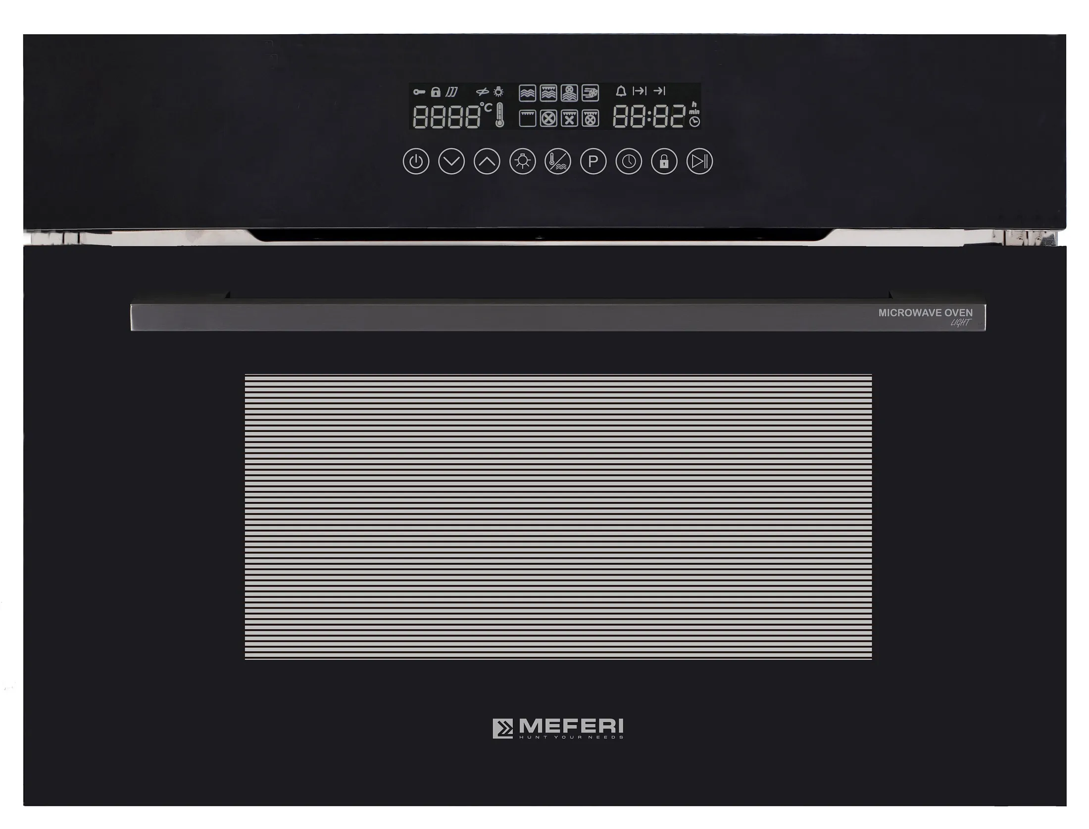 Духовой шкаф электрический MEFERI MEO608BK MICROWAVE