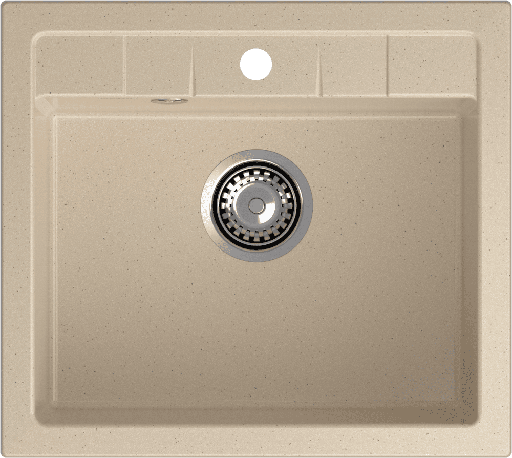 Кухонная мойка GRANFEST QUADRO Q-561 кашемир