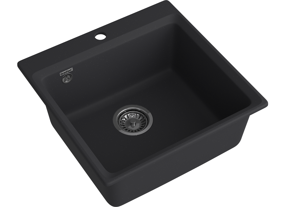 Кухонная мойка GRANFEST URBAN UR-351 черный