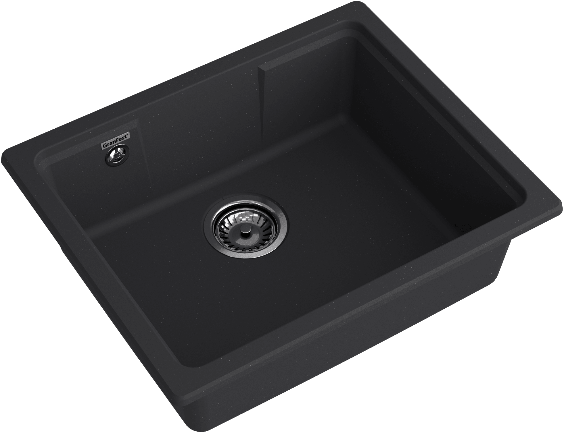 Кухонная мойка GRANFEST URBAN UR-4555 черный