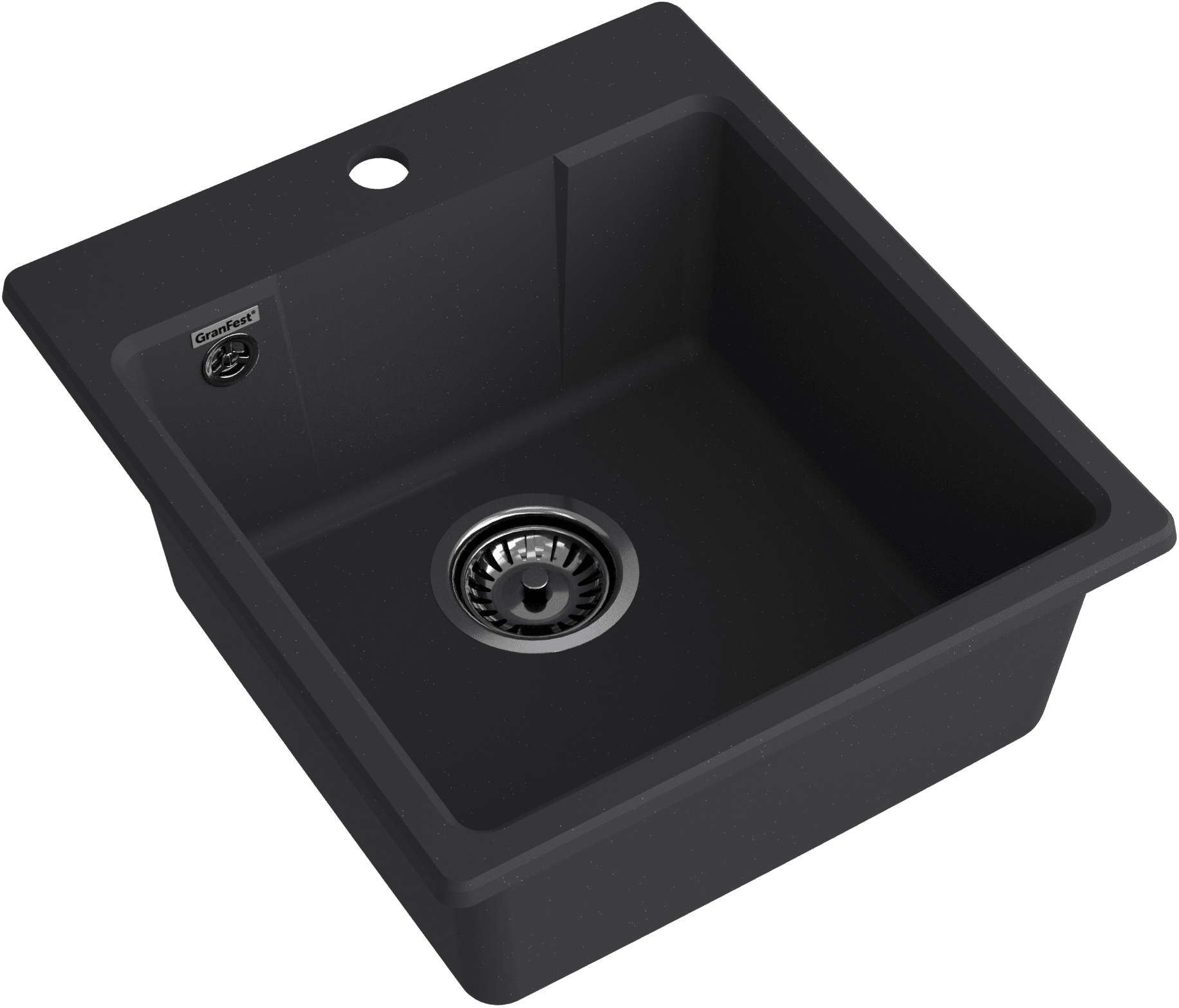Кухонная мойка GRANFEST URBAN UR-644 черный