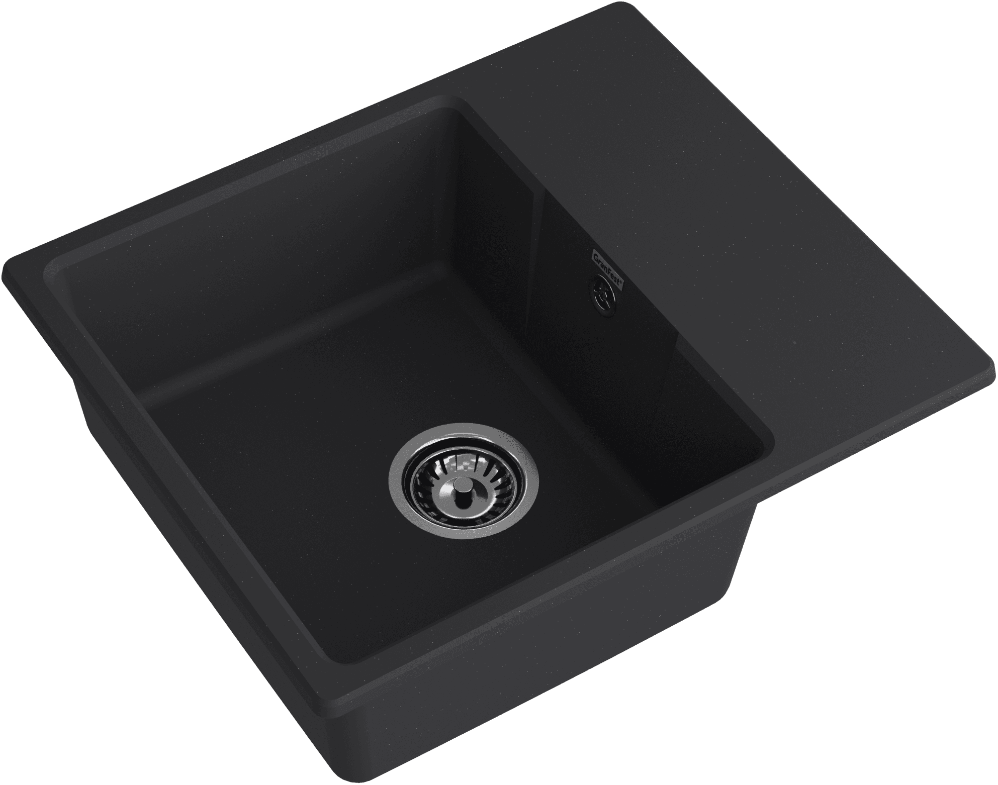 Кухонная мойка GRANFEST URBAN UR-658L черный