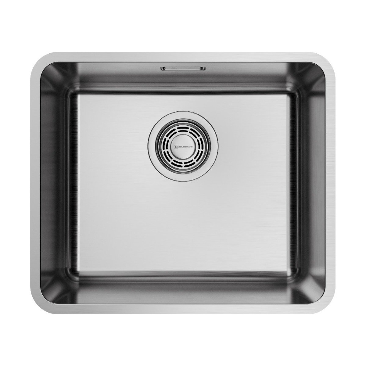 Кухонная мойка из нержавейки Omoikiri Omi 43-U/I-IN Ultra Mini нержавеющая сталь