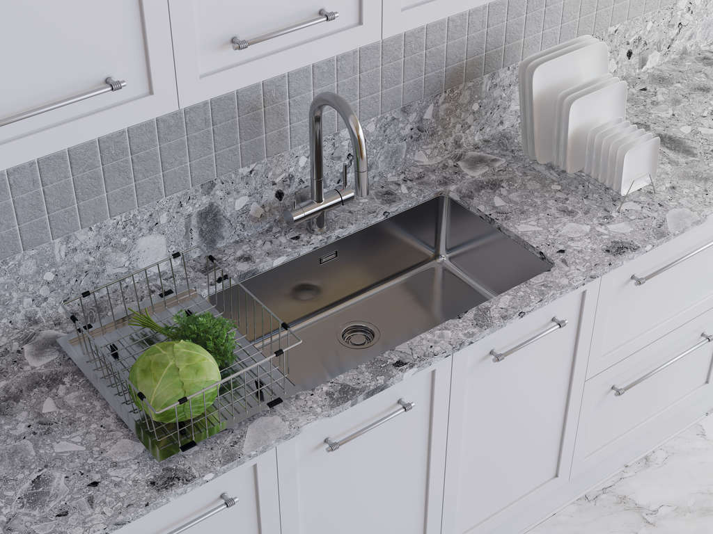 Кухонная мойка из нержавейки Omoikiri Tadzava 75-U/I-IN нержавеющая сталь