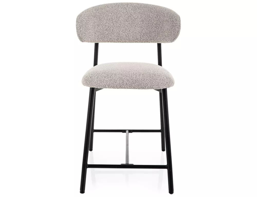 Стул барный SIGNAL ELTON H-2 t.231 бежевый/черный