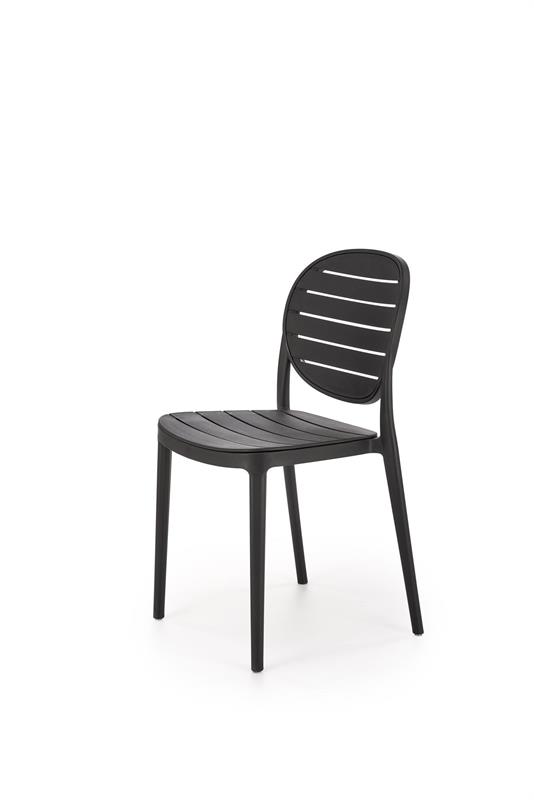Стул HALMAR K529 черный/черный