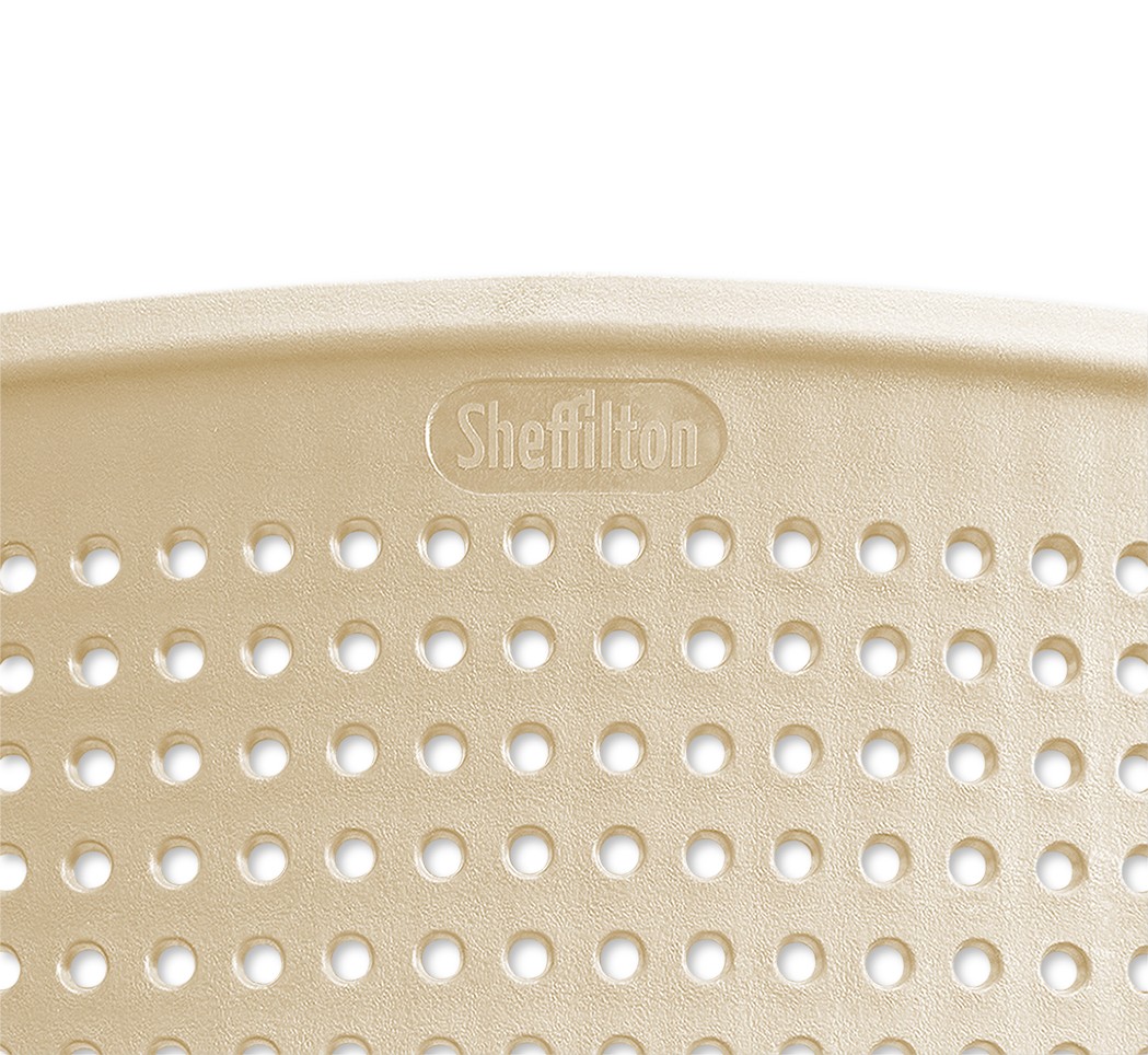 Стул Sheffilton SHT-S85PB-1 бежевый/бежевый/черный муар
