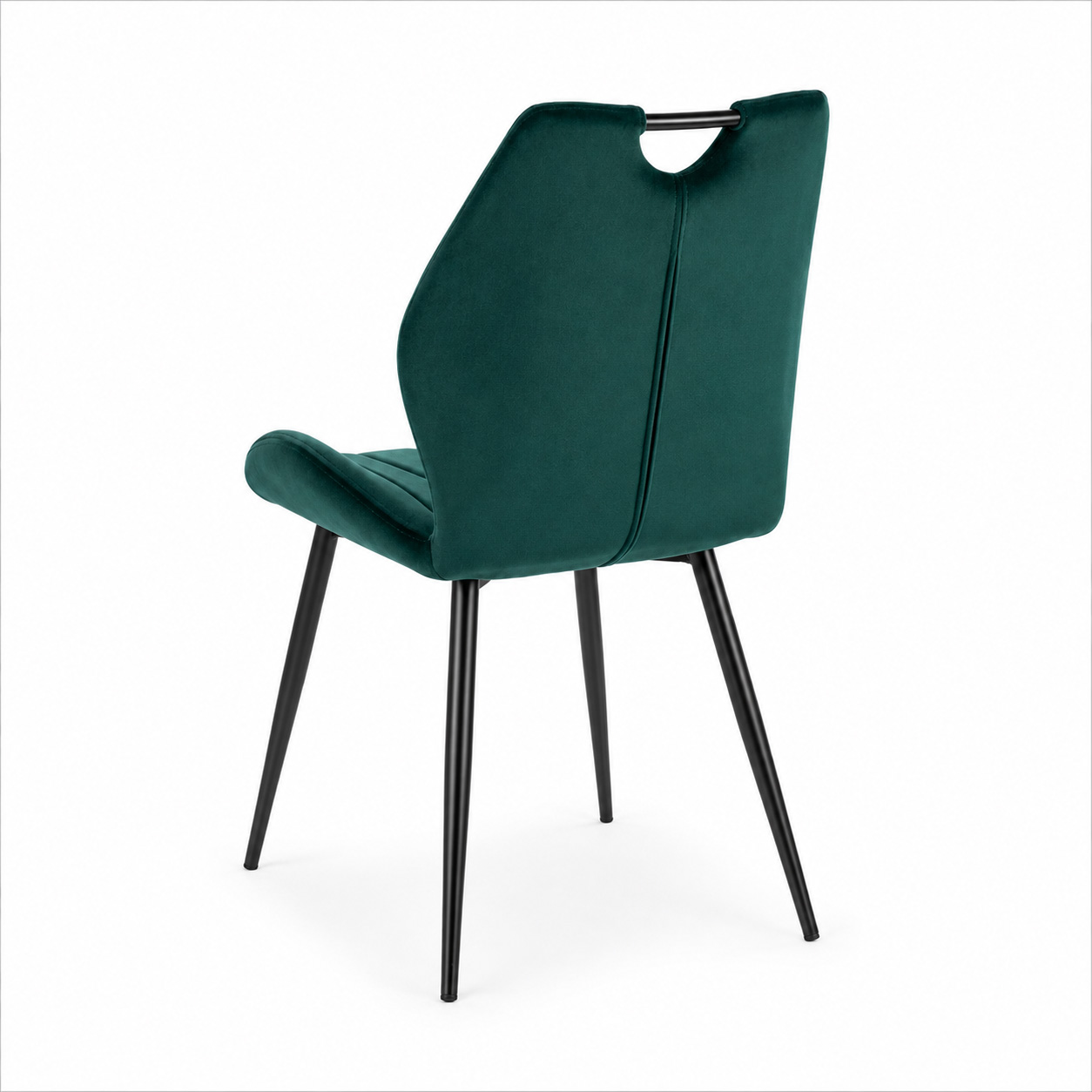 Стул SIGNAL ARCO Velvet Bluvel 78 зеленый/черный
