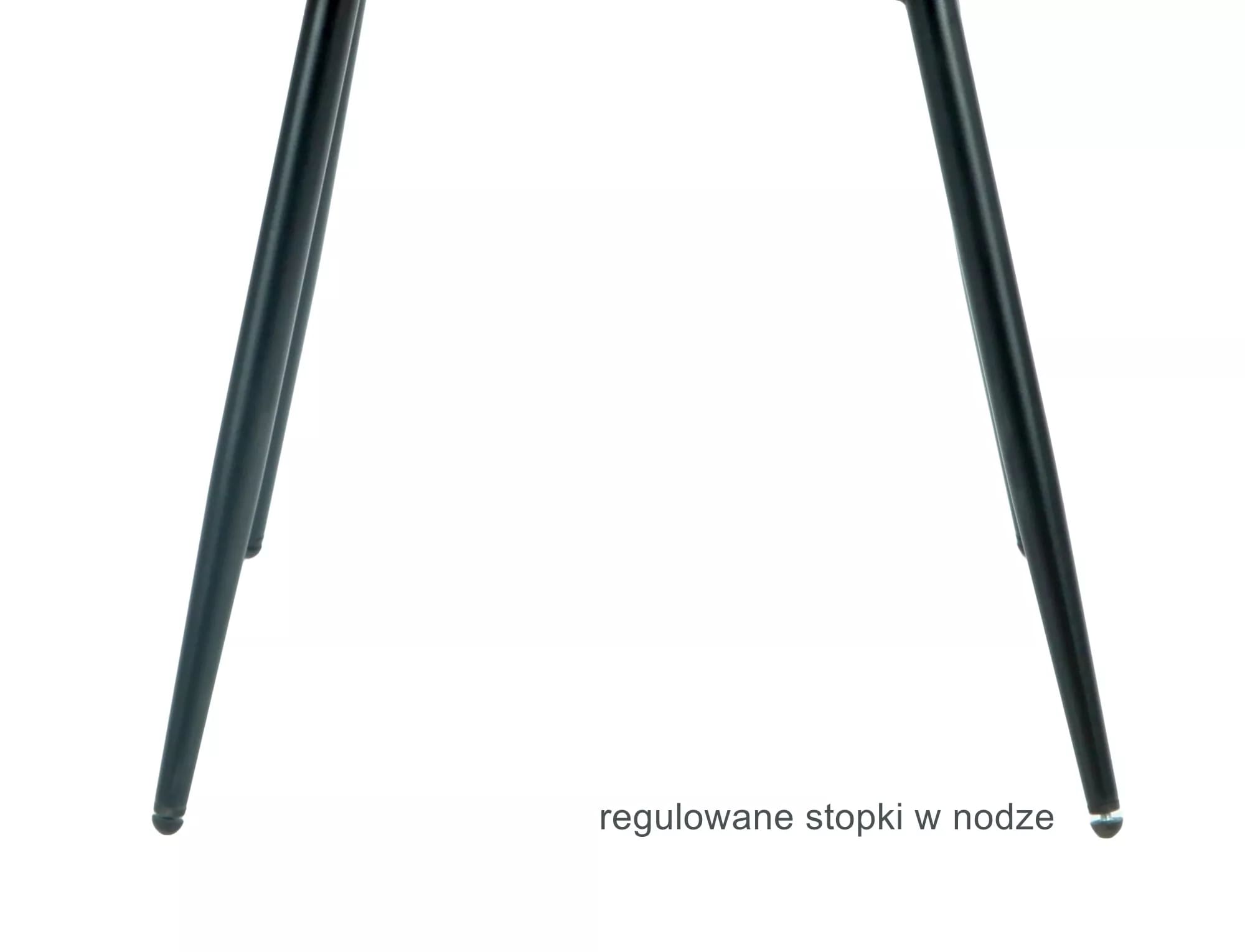 Стул SIGNAL RICK Velvet Bluvel 38 капучино/черный