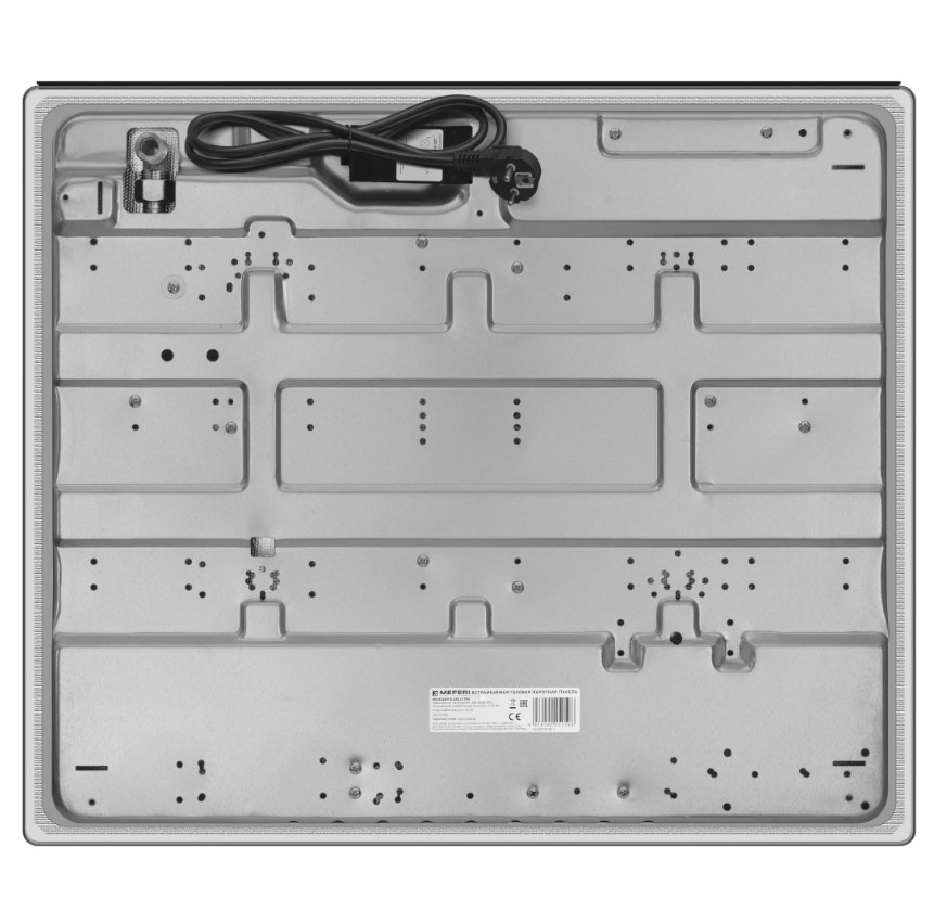 Варочная панель газовая MEFERI MGH604WH GLASS POWER