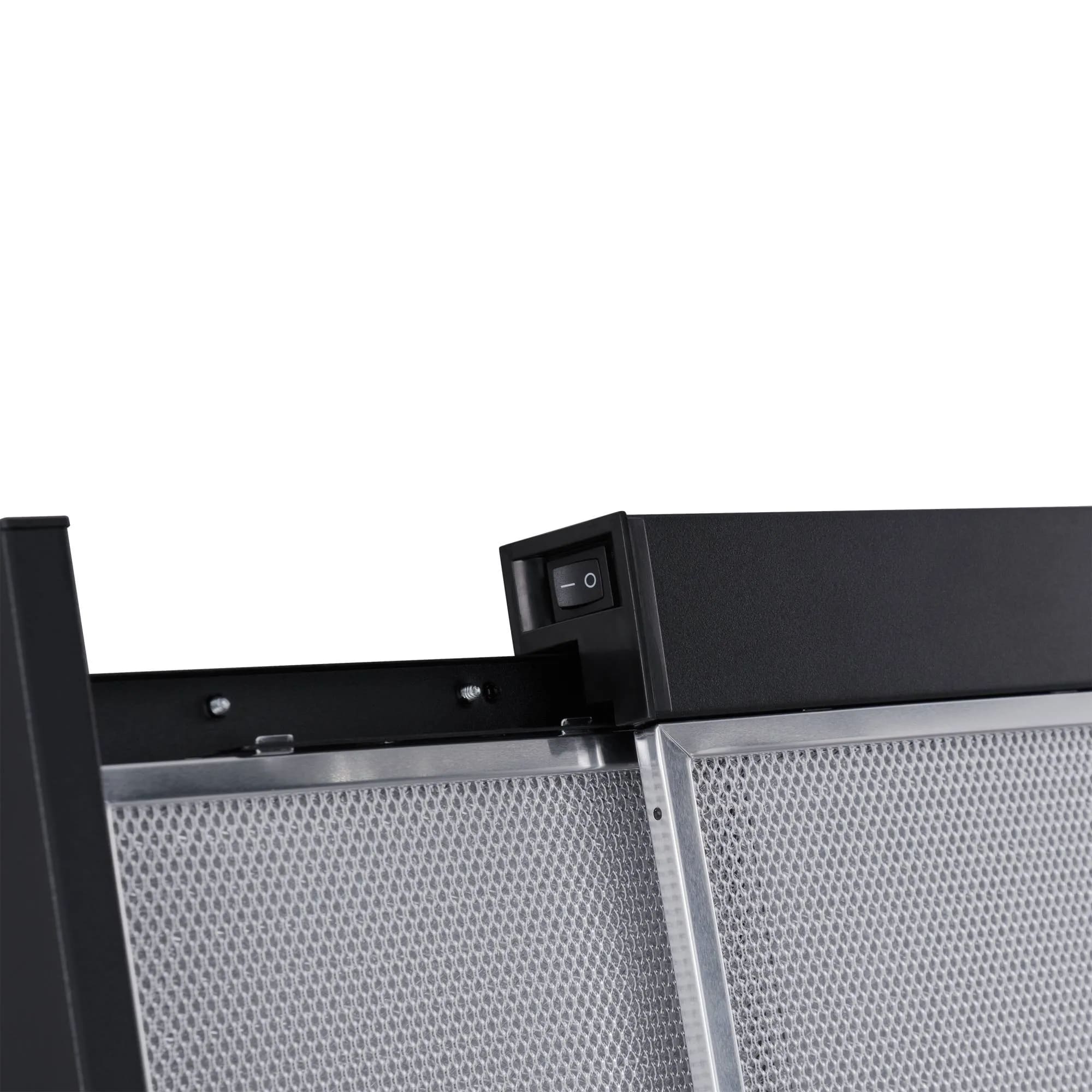 Вытяжка кухонная MEFERI SLIDEBOX60BK LIGHT