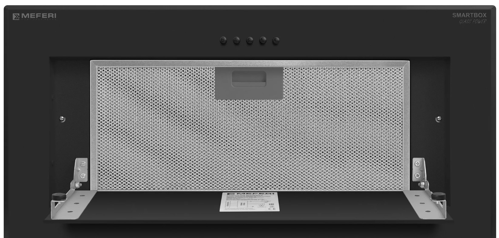 Вытяжка кухонная MEFERI SMARTBOX60BK GLASS POWER