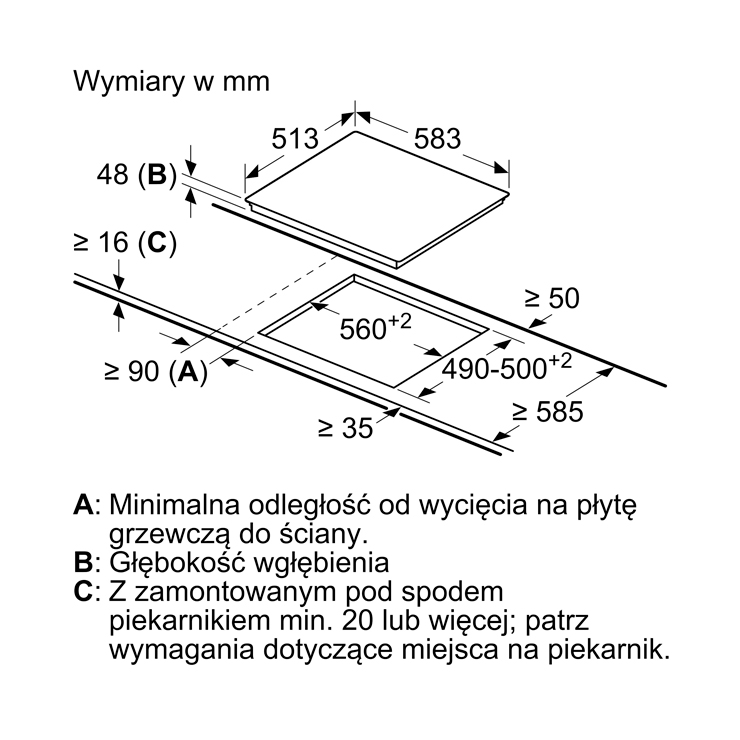 Электрическая панель Bosch PKE645BB2E