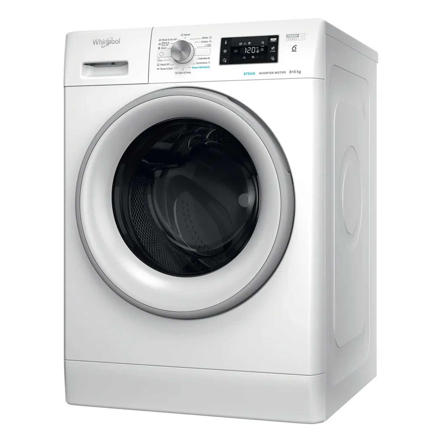 Стирально-сушильная машина Whirlpool FFWDB 864489 SV EE