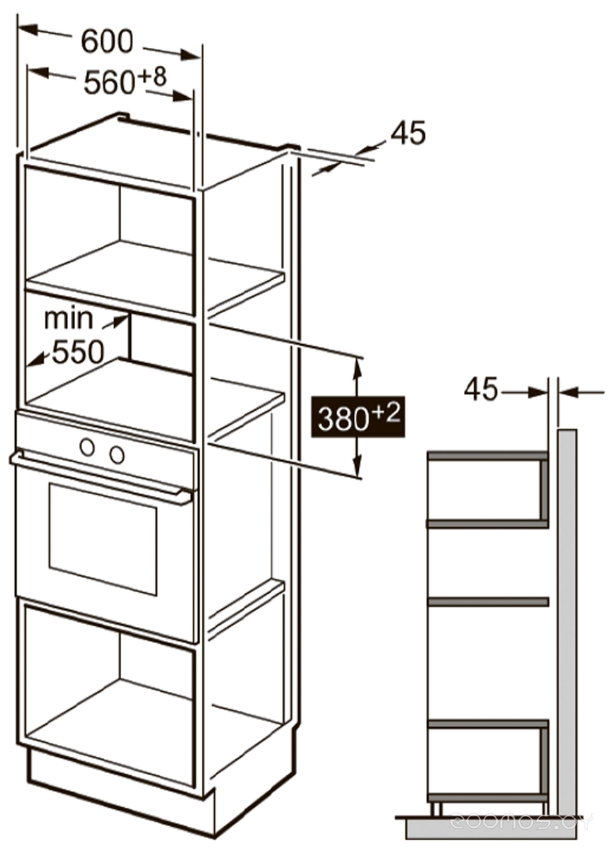 Микроволновая печь Kuppersberg HMW 650 BX