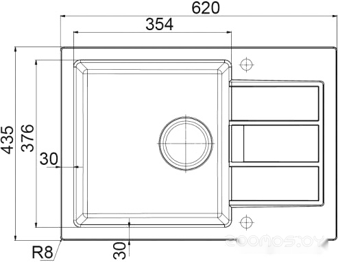 Franke Sirius 2.0 S2D 611-62/435 белый 143.0628.361