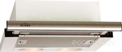 Кухонная вытяжка Elikor Интегра 60П-400-В2Л (белый/нержавеющая сталь)