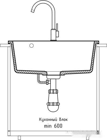 GranFest QUARZ GF-UR-658 (серый)