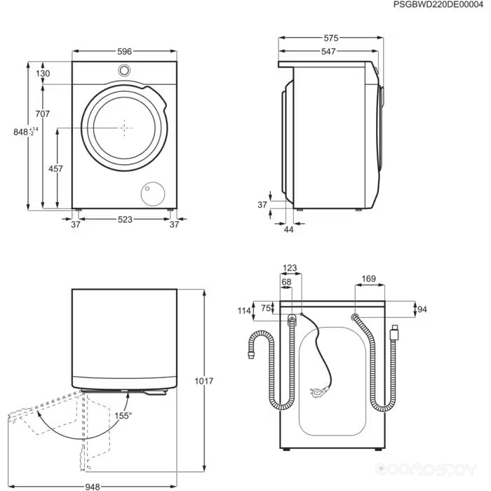 Electrolux EW7W268SP