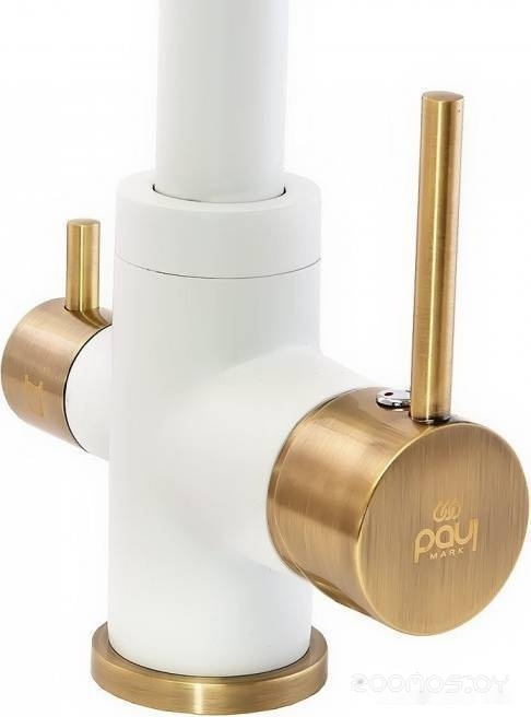 Paulmark Essen Es213011-431BR (белый матовый/бронзовый)