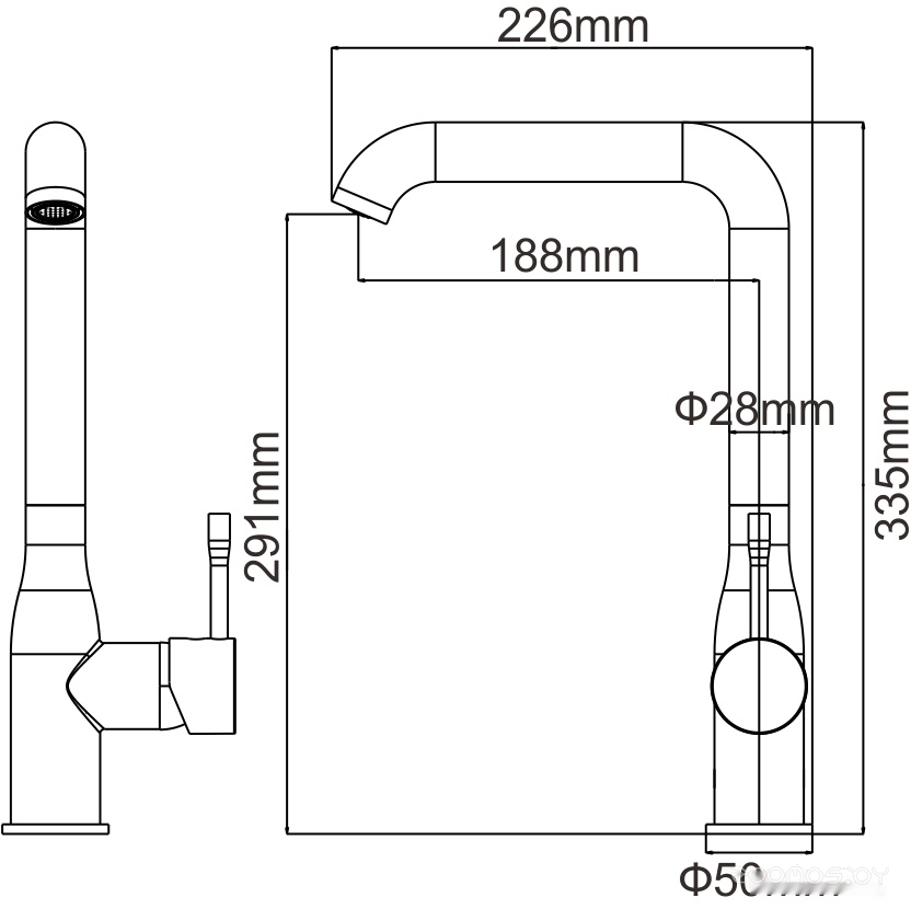 Ledeme H98 L4698M (светло-бежевый матовый)