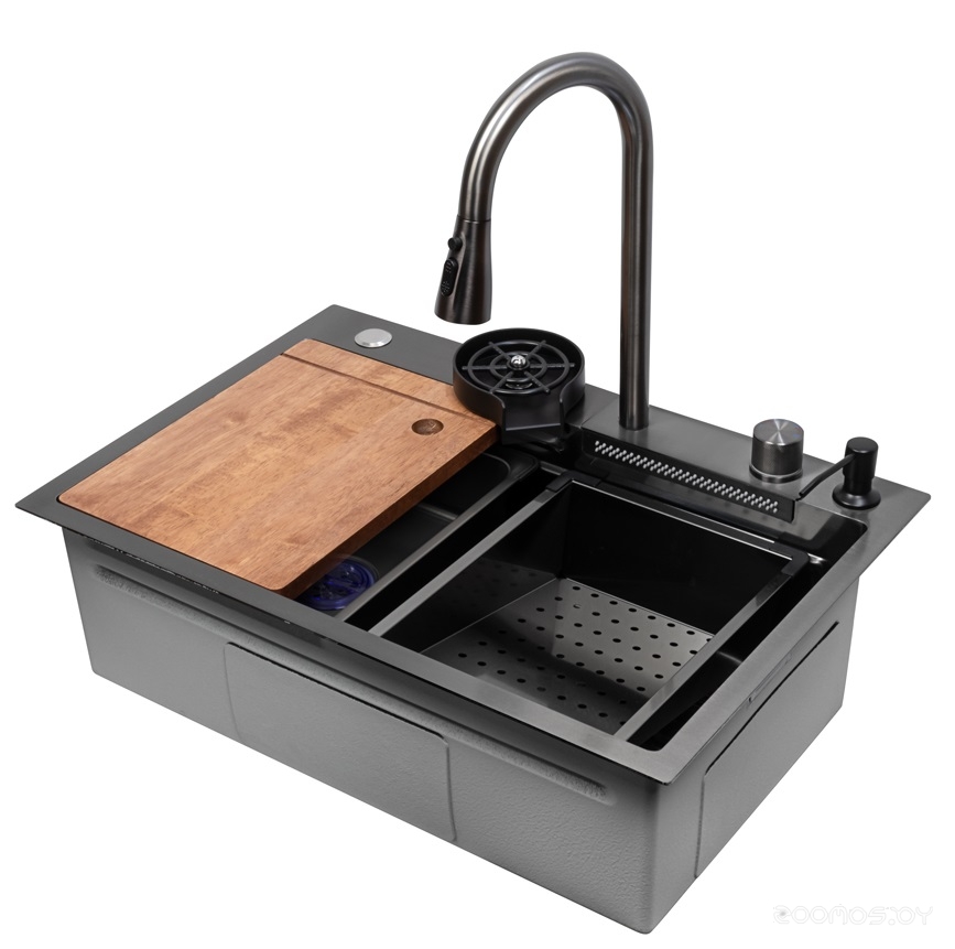 ARFEKA ECO AR 680*450 Black PVD Nano (со смесителем)