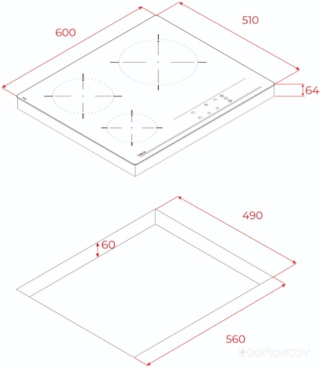 Варочная панель Teka TBC 63632 TTC 112530007