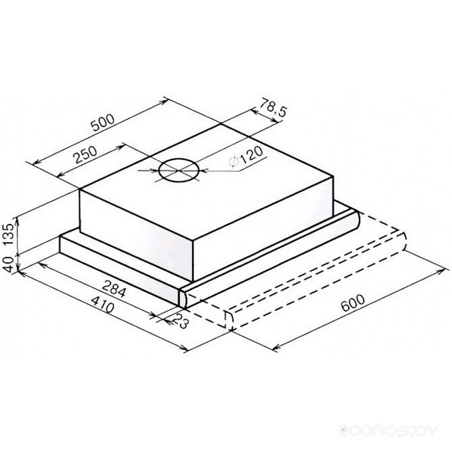 Кухонная вытяжка Faber Flox WH A60