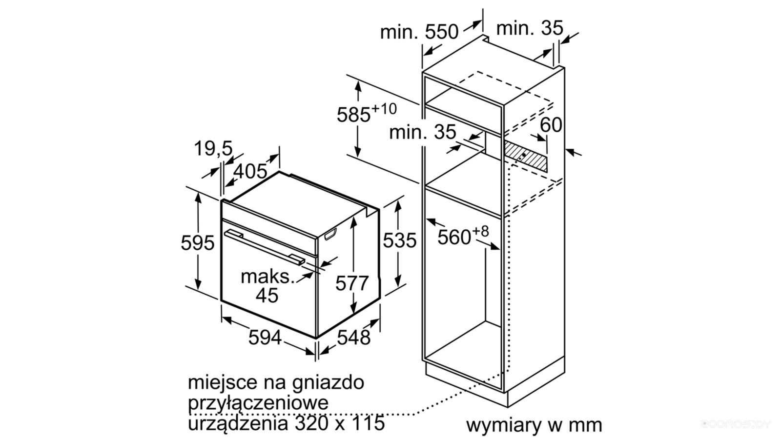 Духовой шкаф Bosch HBG635BB1