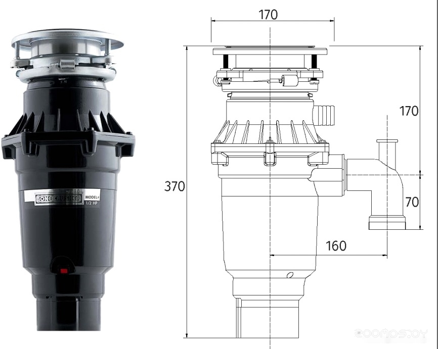 Bone Crusher BC 810 Slim Line