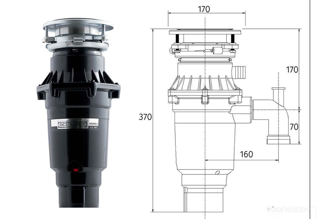 Bone Crusher BC 810 Slim Line