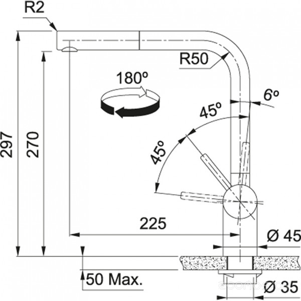 Franke Atlas Neo 115.0681.241 (золото)