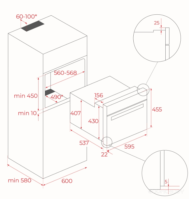 Духовой шкаф Teka HLC 8400 STONE GREY 111130004