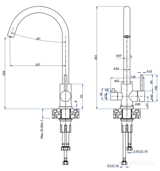 GranFest QUARZ GF-Z5420 серый
