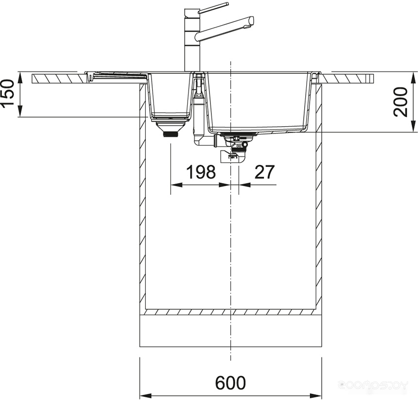 Franke S2D 651-78 Tectonite 143.0628.385 (белый)