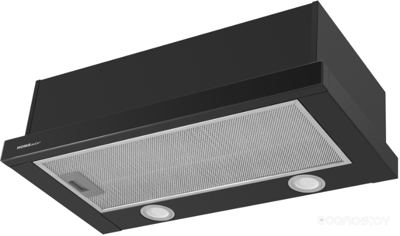 Кухонная вытяжка HOMSair Flat 60 Glass (черный)