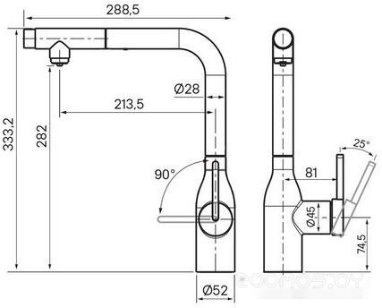 Paulmark Viper VI213105-GB (черный/черный глянцевый)