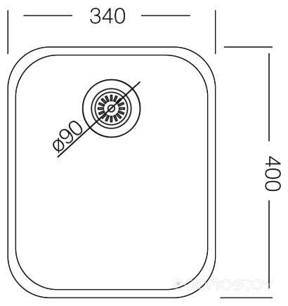 Kromevye Undermount EX005
