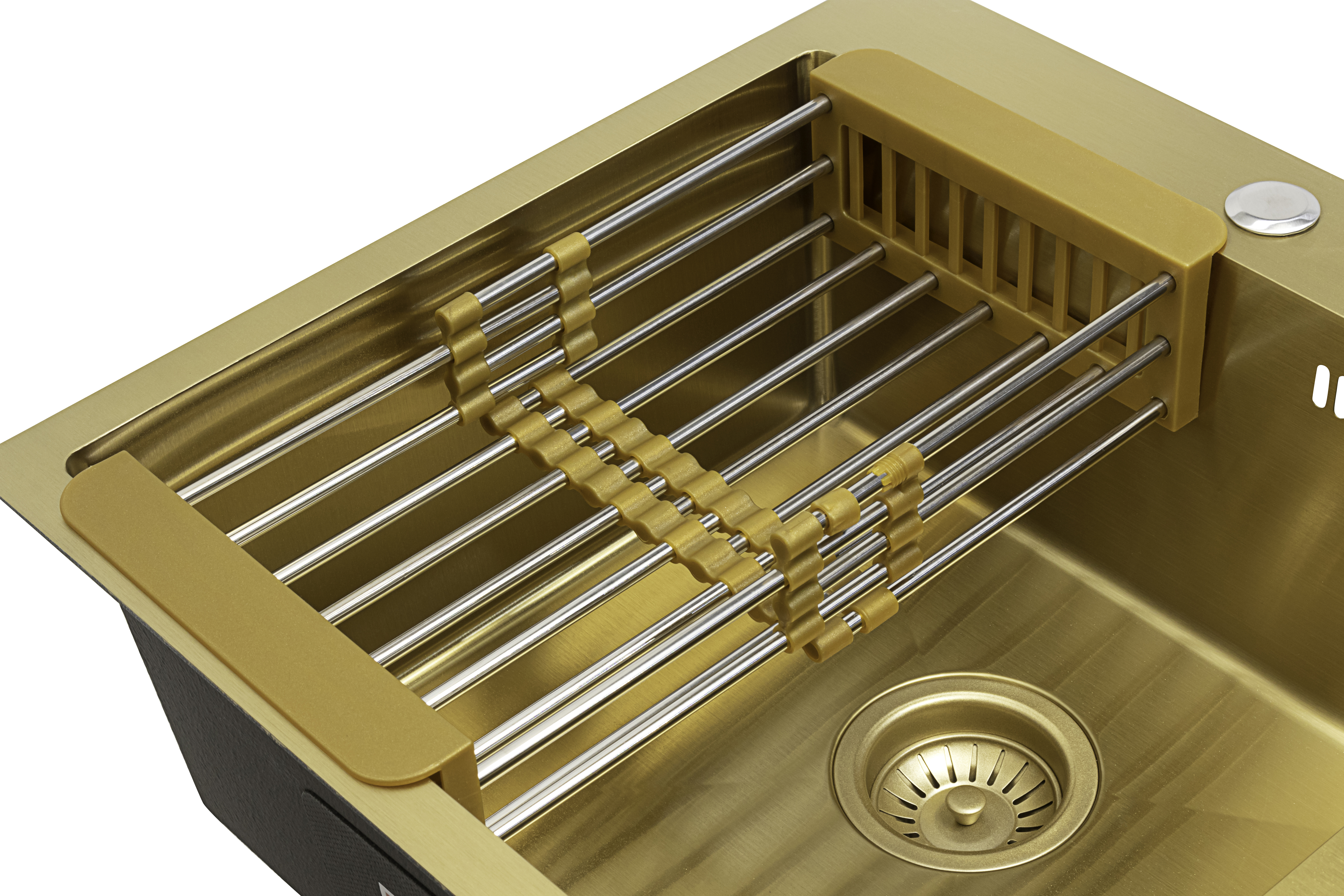 Комплект ARFEKA ECO AR мойка 500*500, коландер, дозатор GOLD