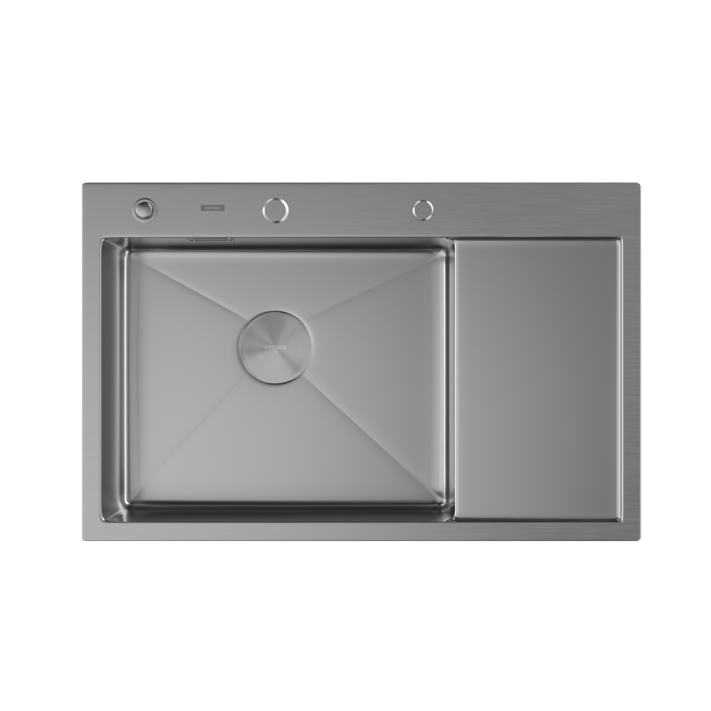 Мойка ARFEKA ECO AR 780*500 L POP-UP SATIN