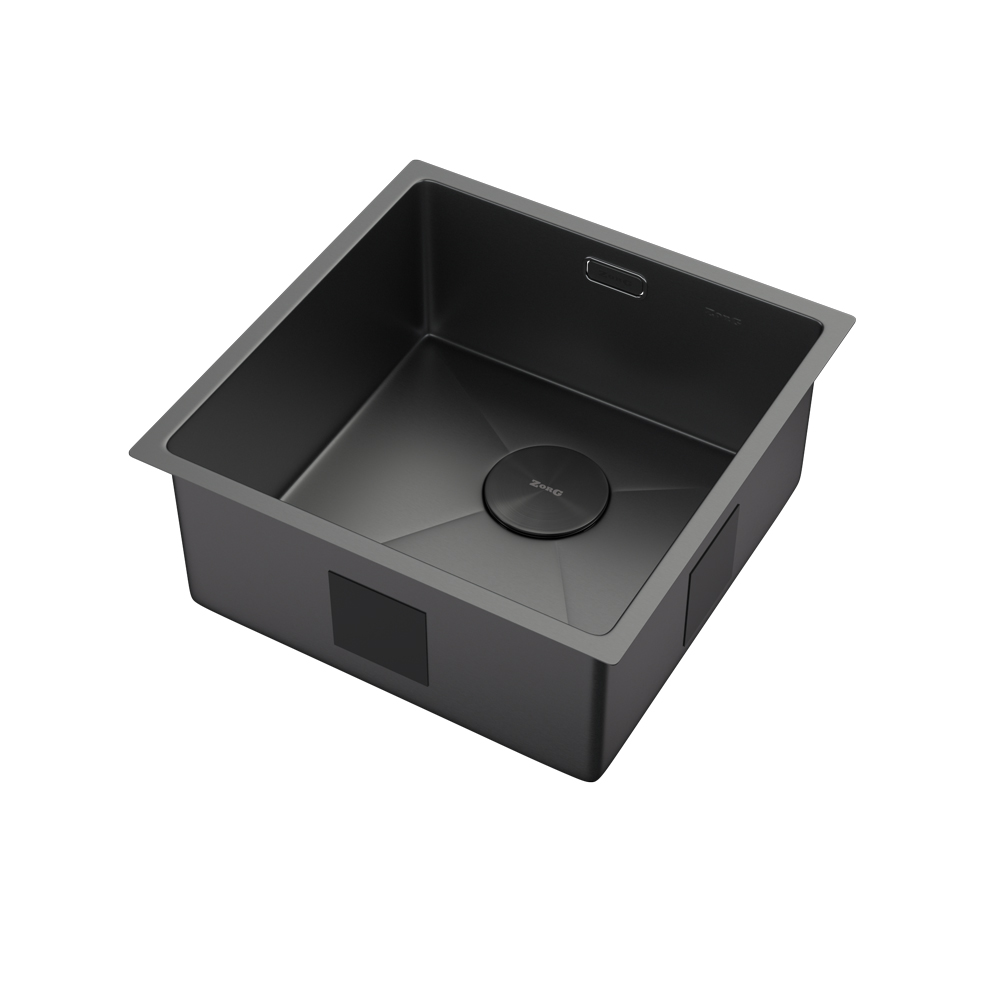 Мойка ZorG ZEROX 44 U / IF ZURINOX PVD GUNBLACK