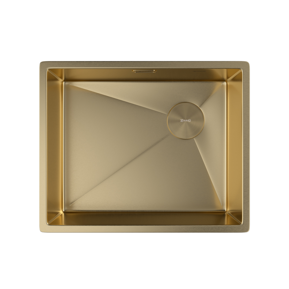 Мойка ZorG ZEROX 54 U / IF SIDE SF PVD GOLD